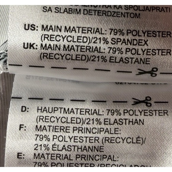 Adidas Originals Bike Shorts Large L Geometric Diamond Trefoil Black White - Picture 3 of 7